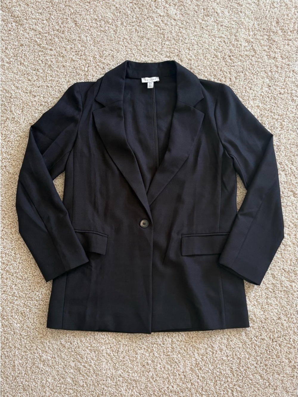Topshop black blazer Size 4